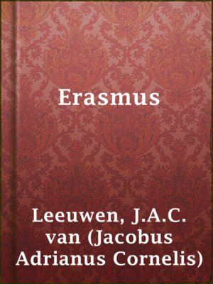 cover image of Erasmus